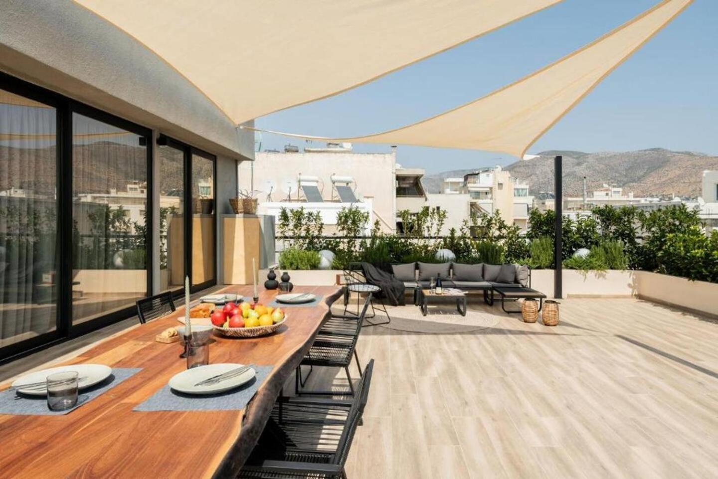 شقة 5Bd Luxury Penthouse With Sea View أثينا المظهر الخارجي الصورة