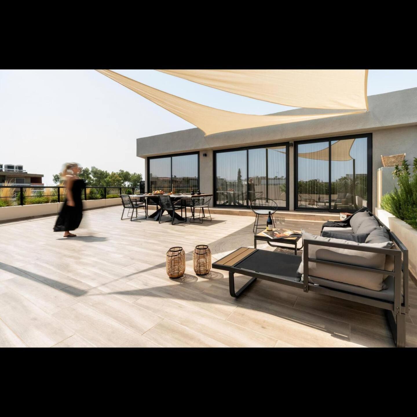شقة 5Bd Luxury Penthouse With Sea View أثينا المظهر الخارجي الصورة